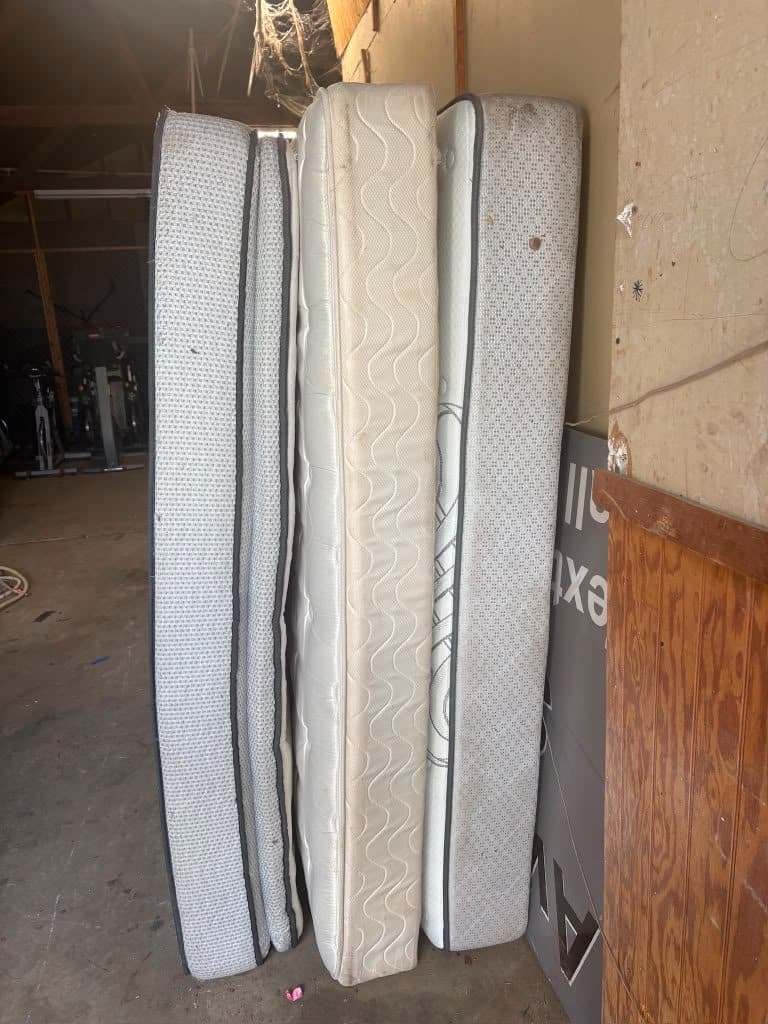 Group of mattresses